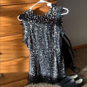 Short lace romper from Francescas.